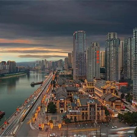 Boutique Of Meditation With Cuisine & Night View, Exit 2 Liujiatai Station Line 9 Chongqing Exterior foto